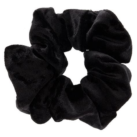 Black Velvet Scrunchie 